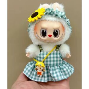 LABUBU Doll Clothes Set – Fits 15–17cm Gen I II III – Party Outfit & Accessories